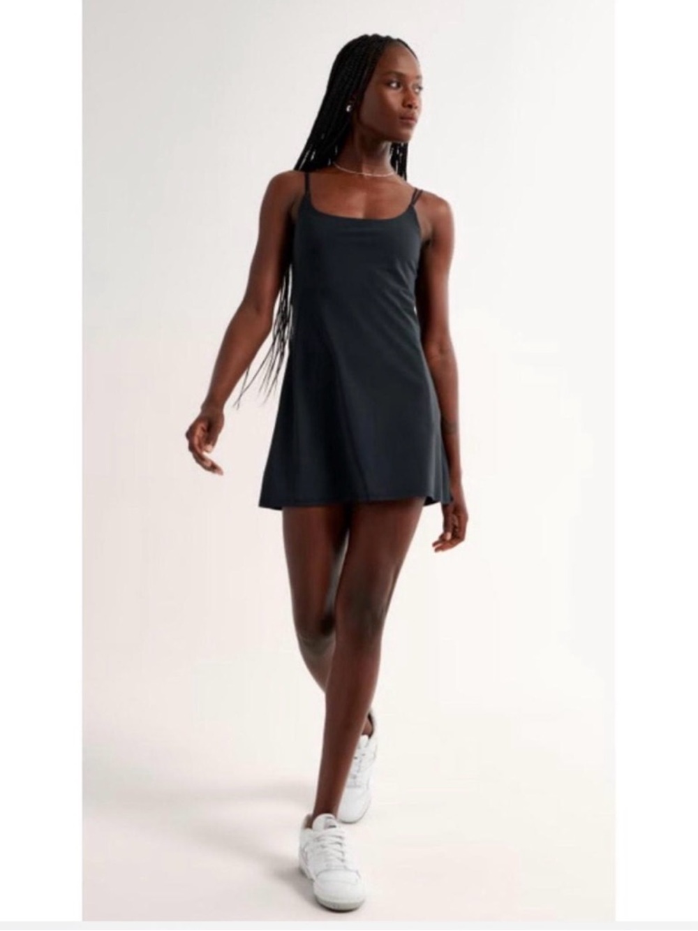 Abercrombie & Fitch Black Athleisure Dress